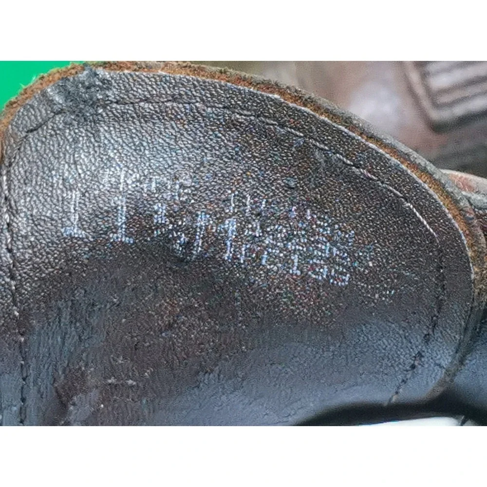 Vintage Dexter USA Mens Brown Leather Wingtip Oxford Dress Shoes Size 11.5 M